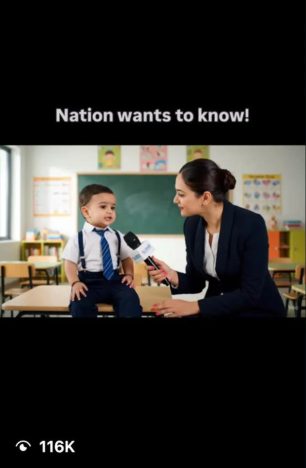 Nation Wants to Know Xley reel with 116 thousand views